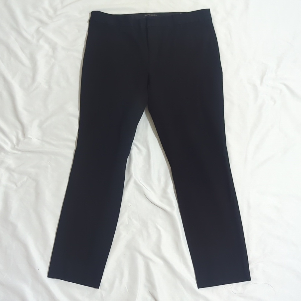 Banana Republic Modern Sloan Pant, Color Navy Black Size 4P - Picture 4 of 16
